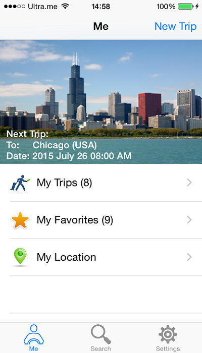 Trip Planner(iOS)